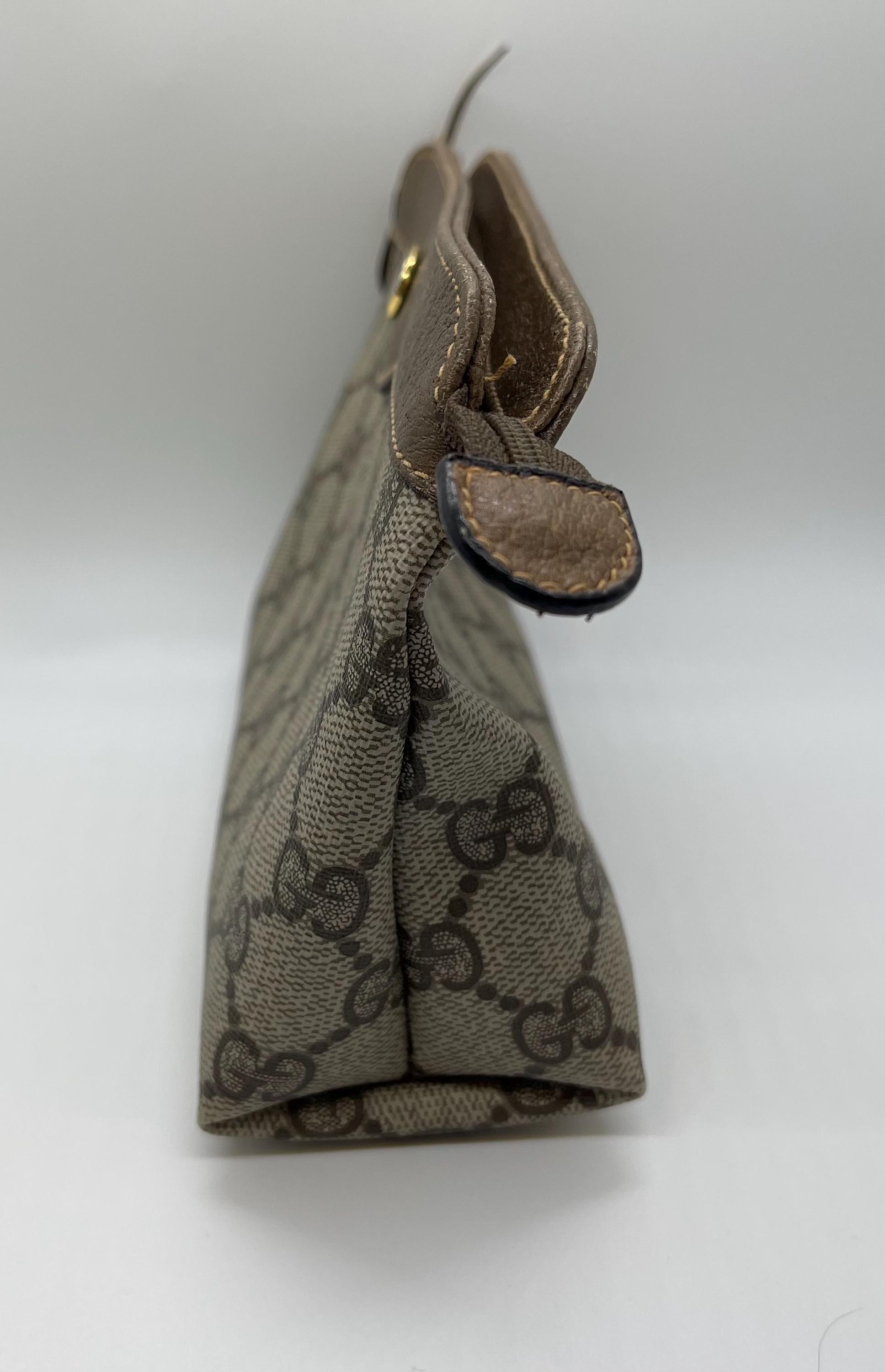 Vintage 1989 GUCCI Accessory Collection Pouch in Excellent