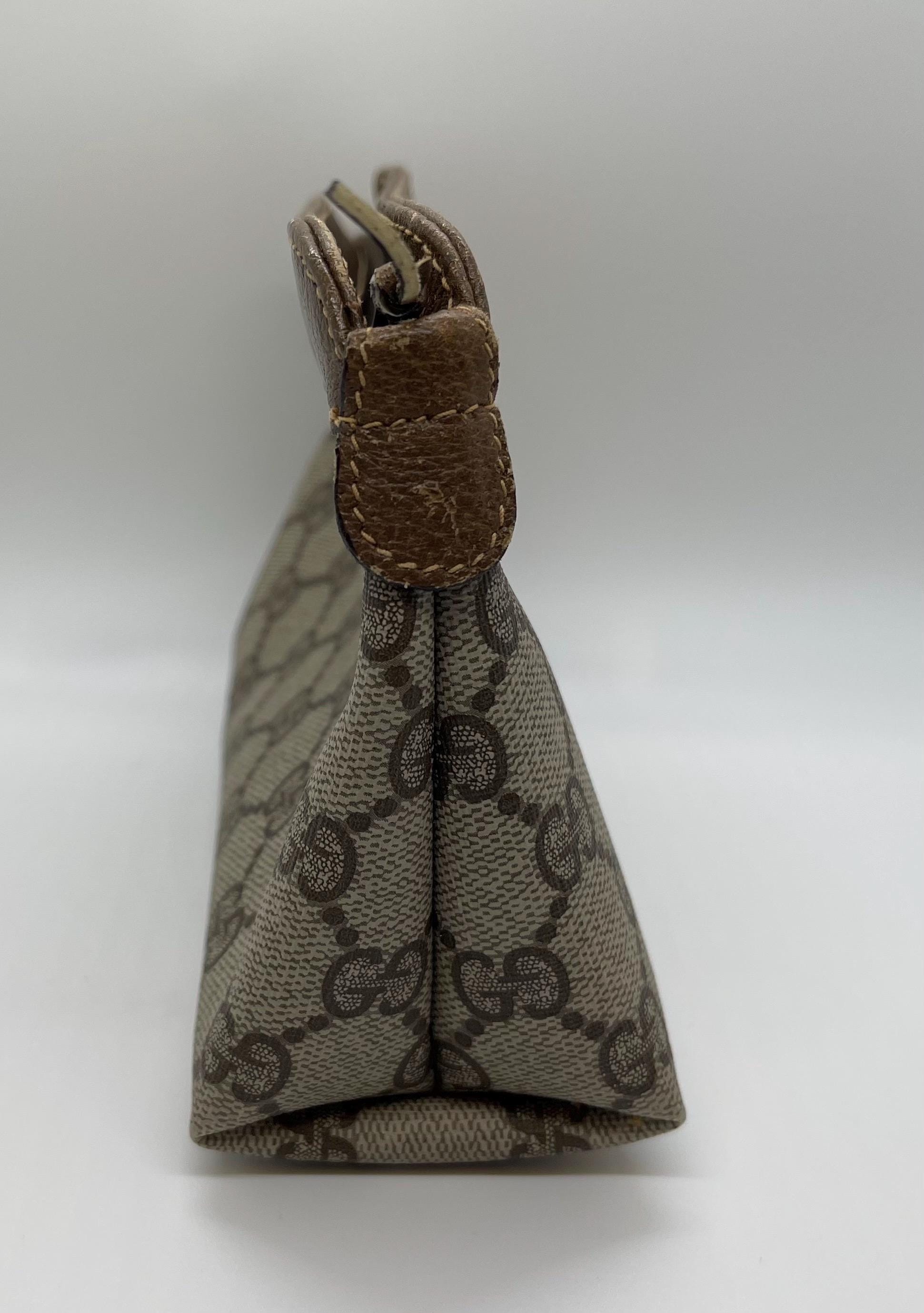 Vintage 1989 GUCCI Accessory Collection Pouch in Excellent 