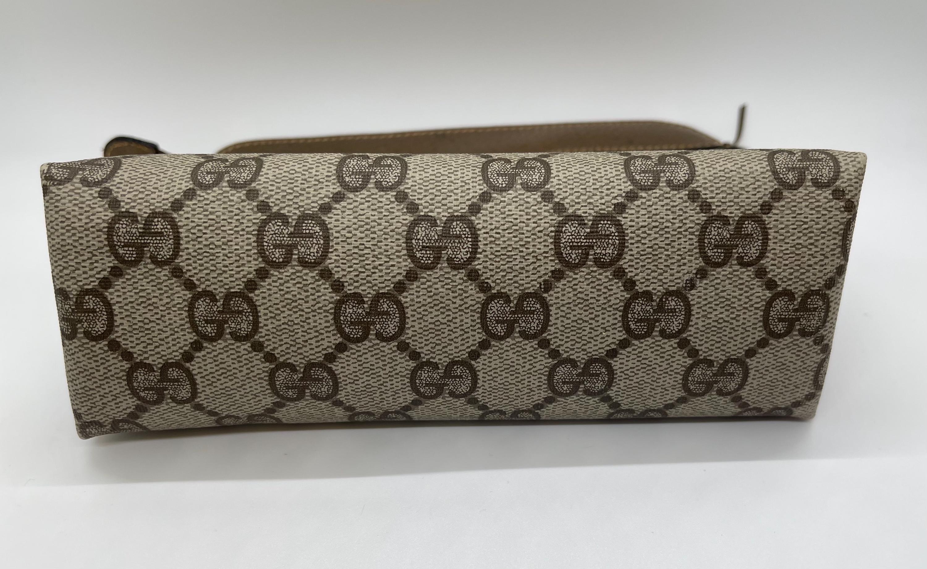 Vintage 1989 GUCCI Accessory Collection Pouch in Excellent
