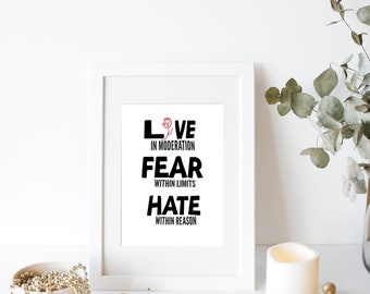 Love Quotes Printable Decoration Inspirational Saying Instant Download Printable Artwork