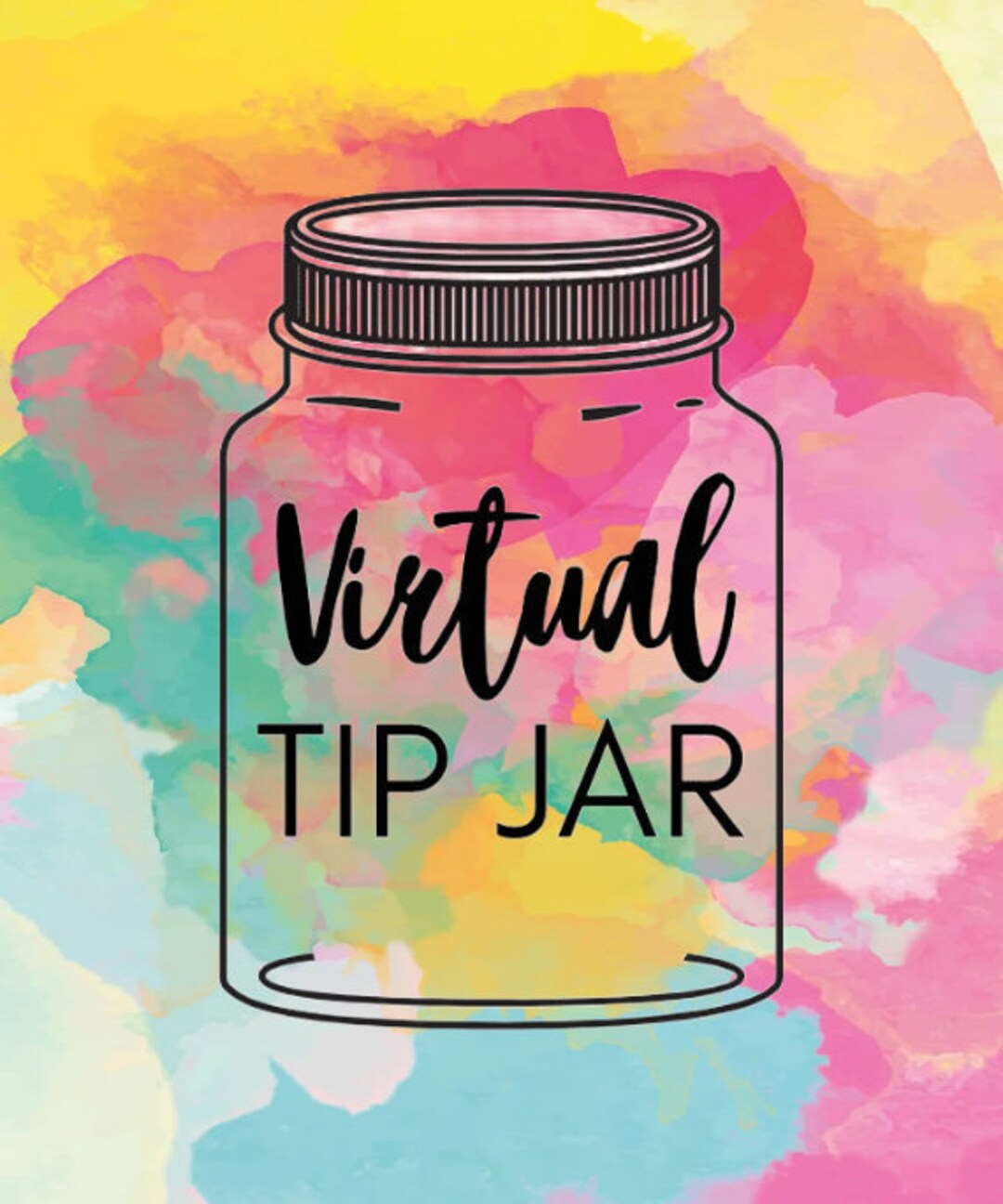 Tip Jar Virtual - Help Show Your Appreciation. - Etsy