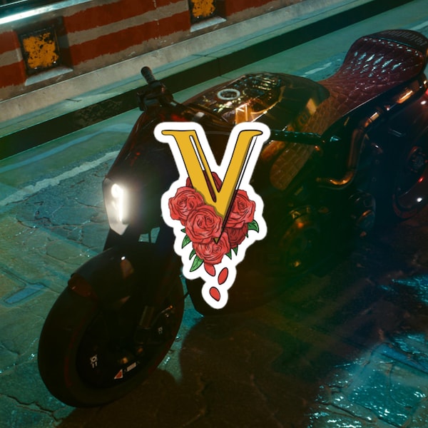 Valentinos Cyberpunk Bubble-free stickers