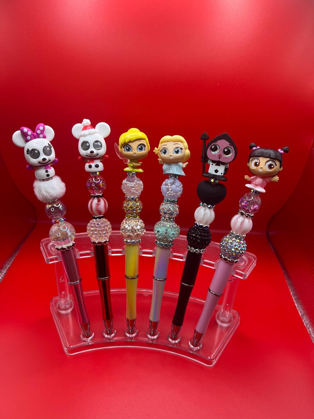 Character Pens - Collectible Beaded Pen - Etsy