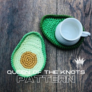 Cute and Trendy: Crochet Avocado Coaster Pattern - DIY Delight!