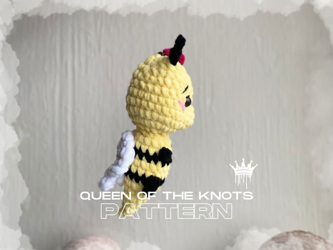 Handmade Crochet Bee Toy main image 1