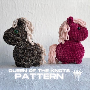 Pattern: Horse Crochet Amigurumi Plush Toy, Pony Farm Animal DIY Tutorial and Instructions, Digital PDF Instal Download