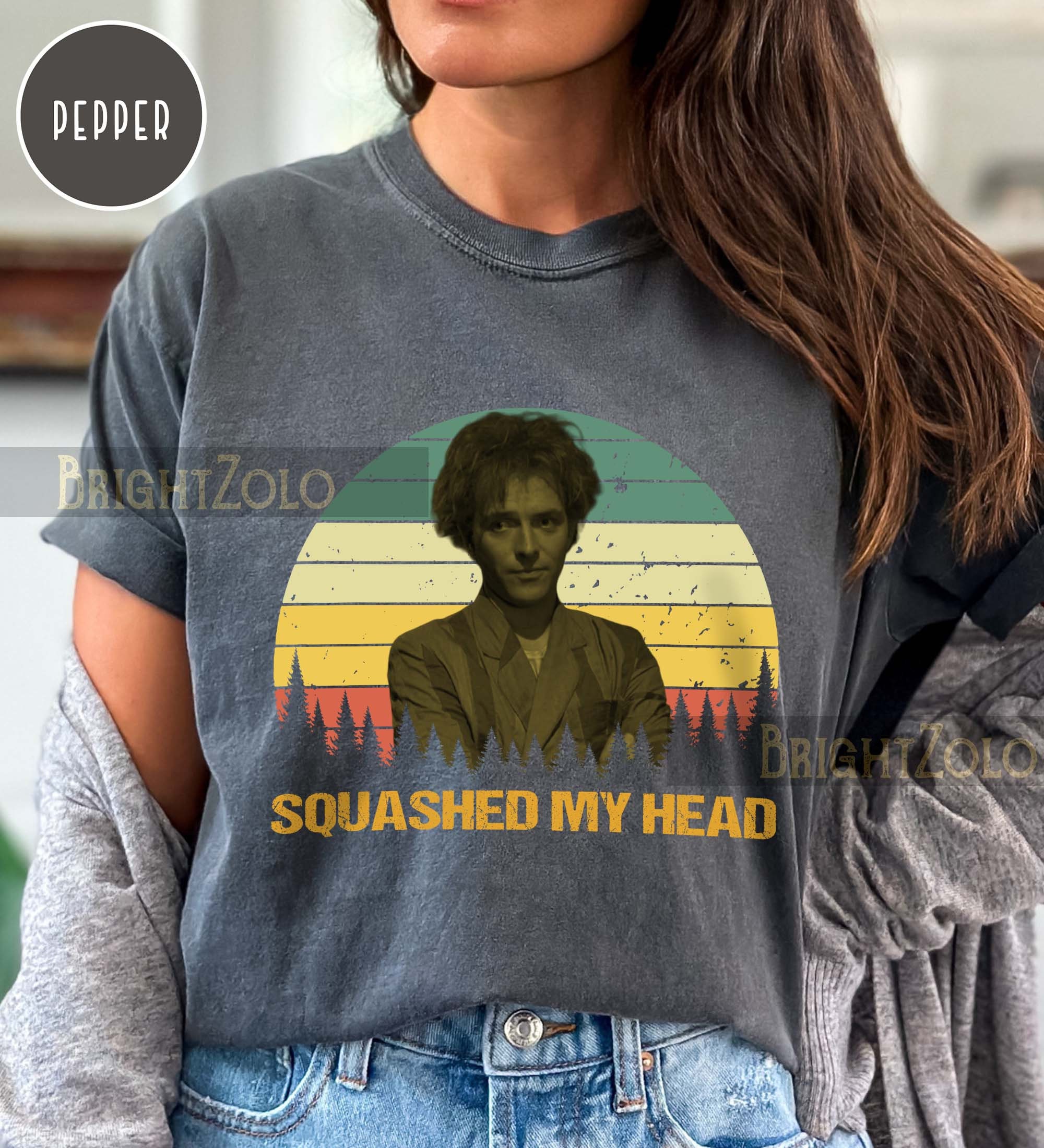 Drop Dead Fred Squashed My Head Sunset Vintage Retro Comfort Etsy