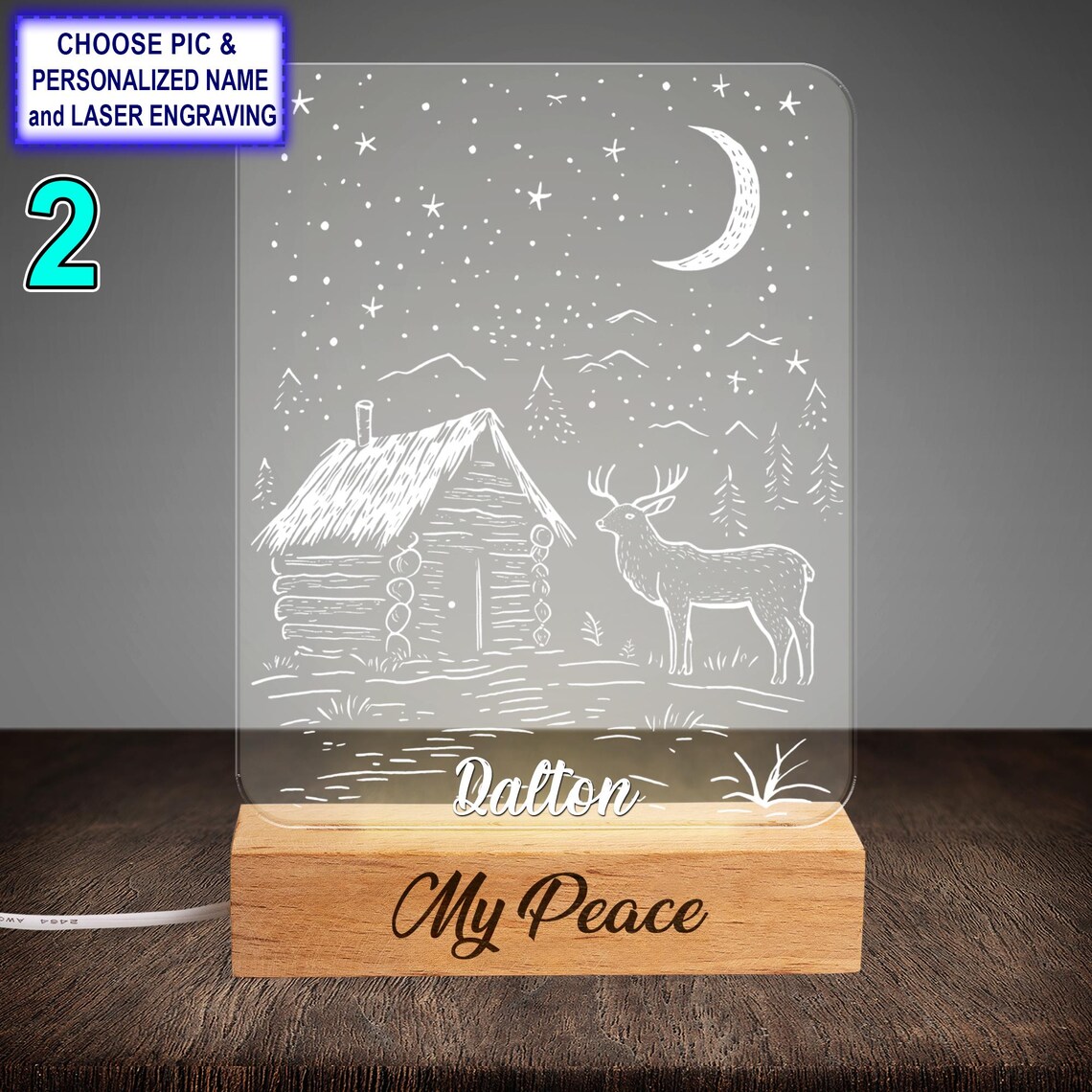 personalized-bear-and-deer-watching-moon-acrylic-night-light-with-name