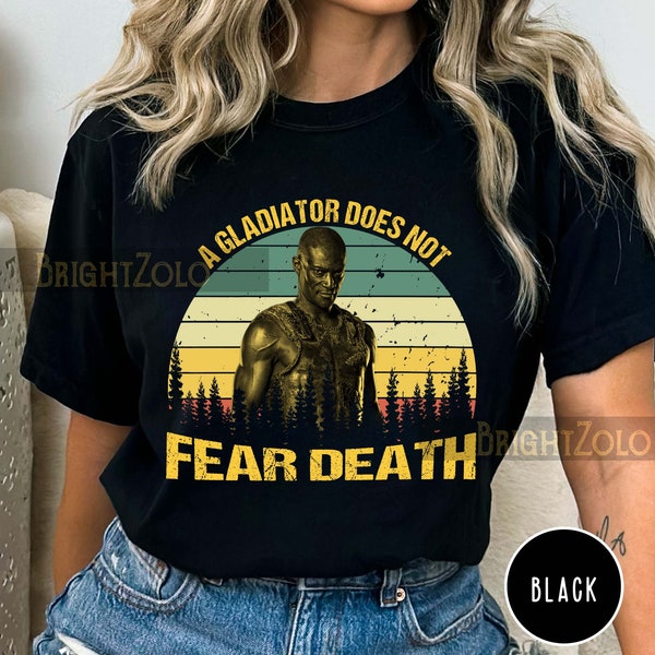 Oenomaus - A Gladiator Does Not Fear Death Sunset Vintage Retro Comfort Colors T-shirt, SweatShirt, Hoodie, Tshirt