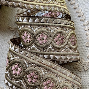 Gold und Silber Metallfaden Antique Trim