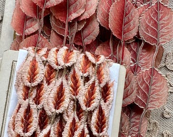 Antique Woven Leaves