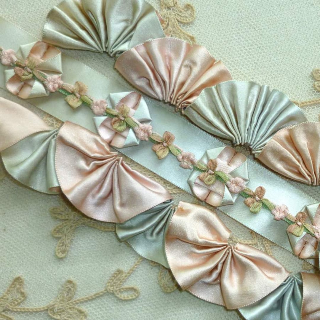 Silk Satin Double Faced Two Colored Ribbon - Etsy