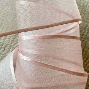 Organdy Ribbion Mokuba Organdy Ribbon With Satin Edges - Etsy