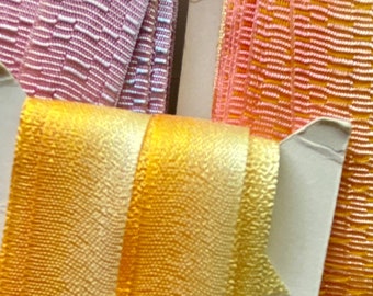Antique French Textured Ombre Ribbon