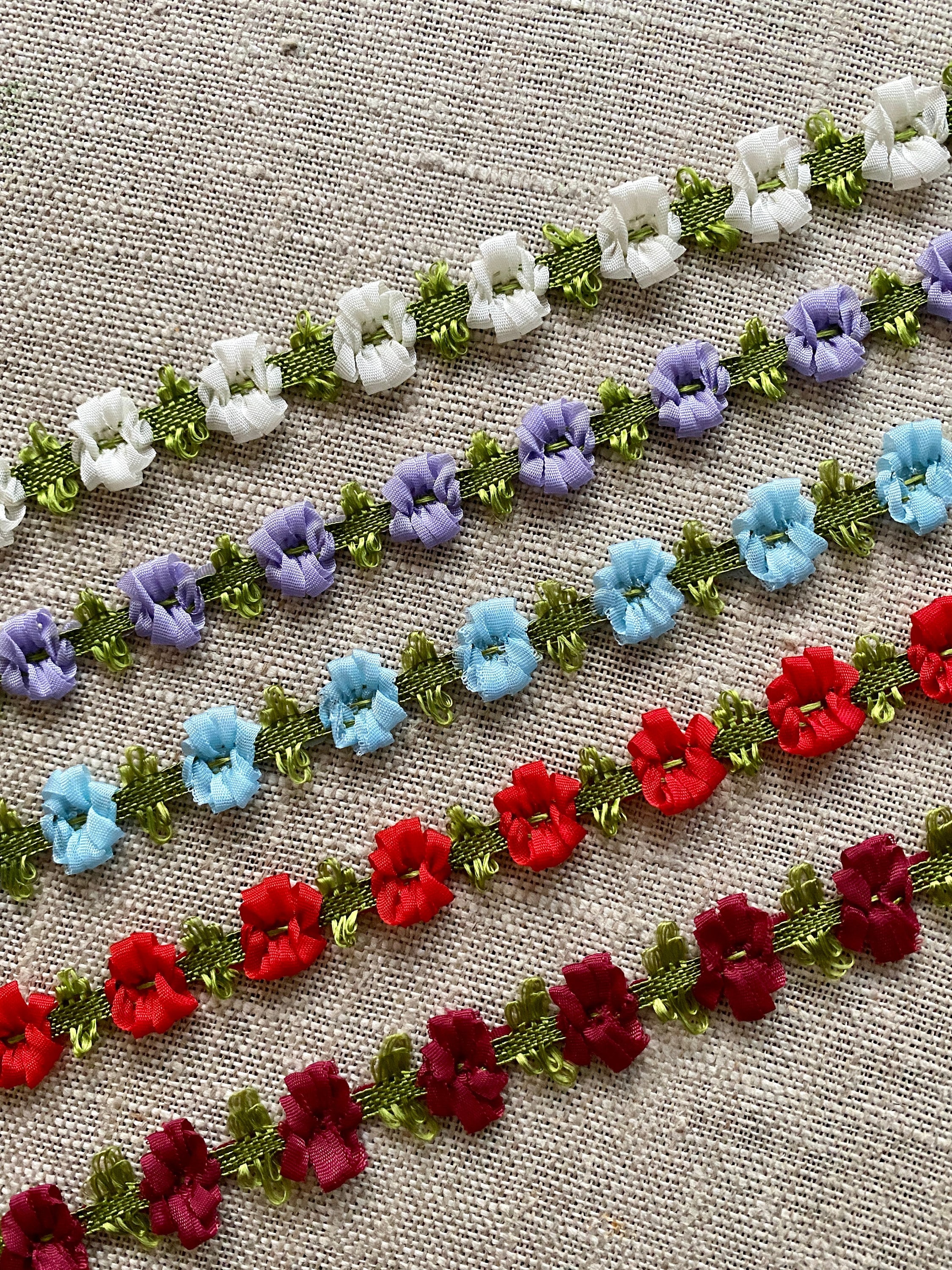 Ribbon Rococo Trim in Eight Different Colors - Etsy