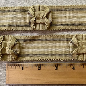 Hand Pleated French Ribbon Trim