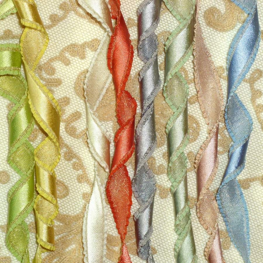 Satin Ruffle Ribbon French Ribbons - Ruffled Satin - Etsy