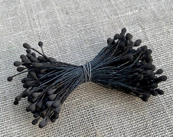 Vintage Stamens Black