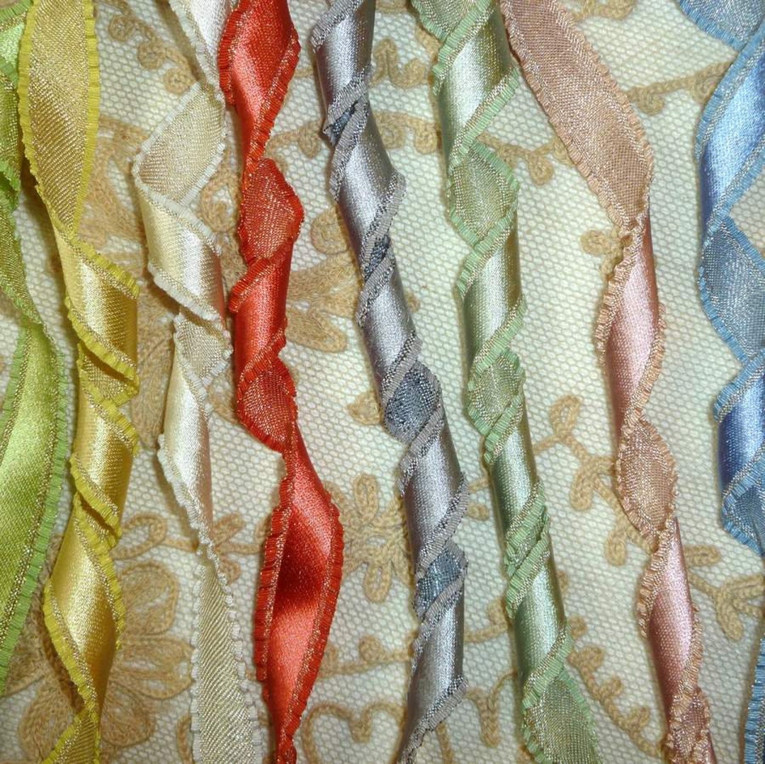 Satin Ruffle Ribbon French Ribbons - Ruffled Satin - Etsy