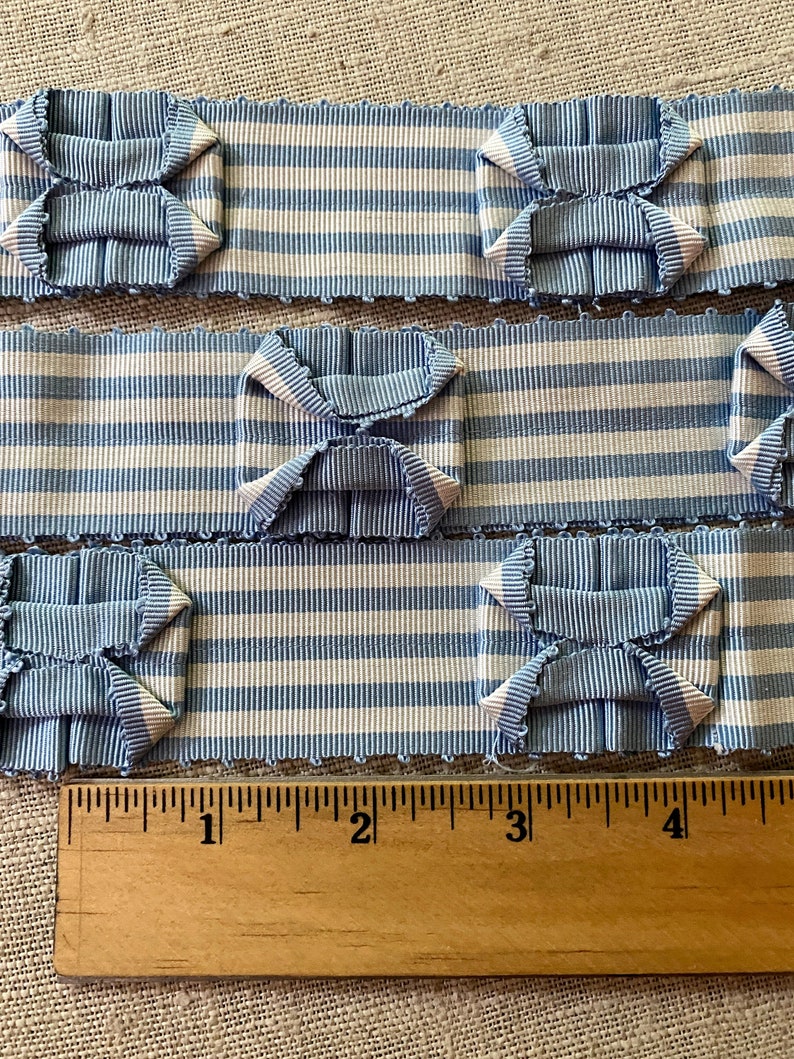 Hand Pleated French Ribbon Trim