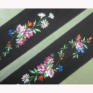 French Floral Vintage Ribbon