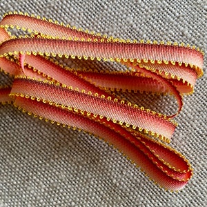 Picot Ombre Ribbon for Ribbon Work and Embroidery