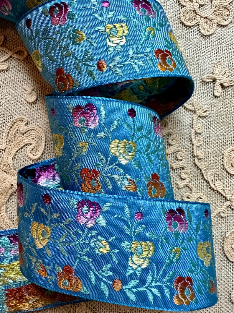 Vintage French Ribbons Four Different - Etsy