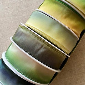 French Ombre Wired Ribbons for Ribbon Work