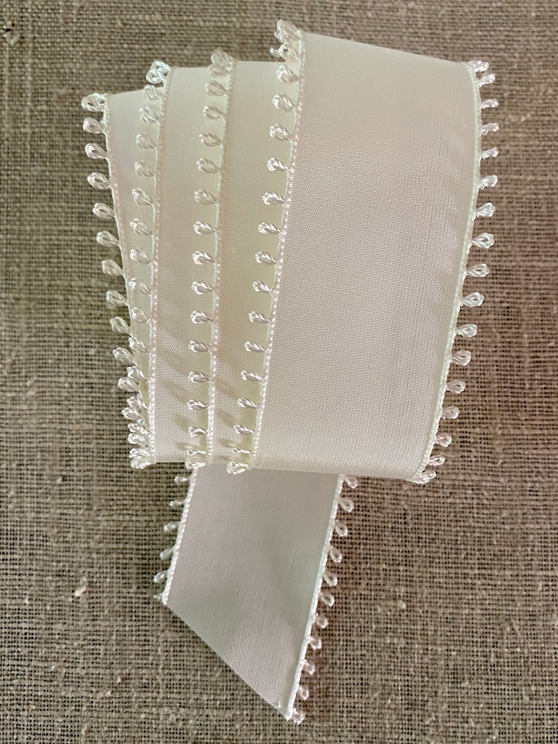 Velvet Picot Ribbon Top
