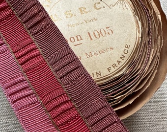 Antique French Ribbon Gold Metal Details