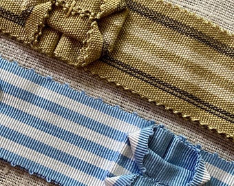 Hand Pleated French Ribbon Trim