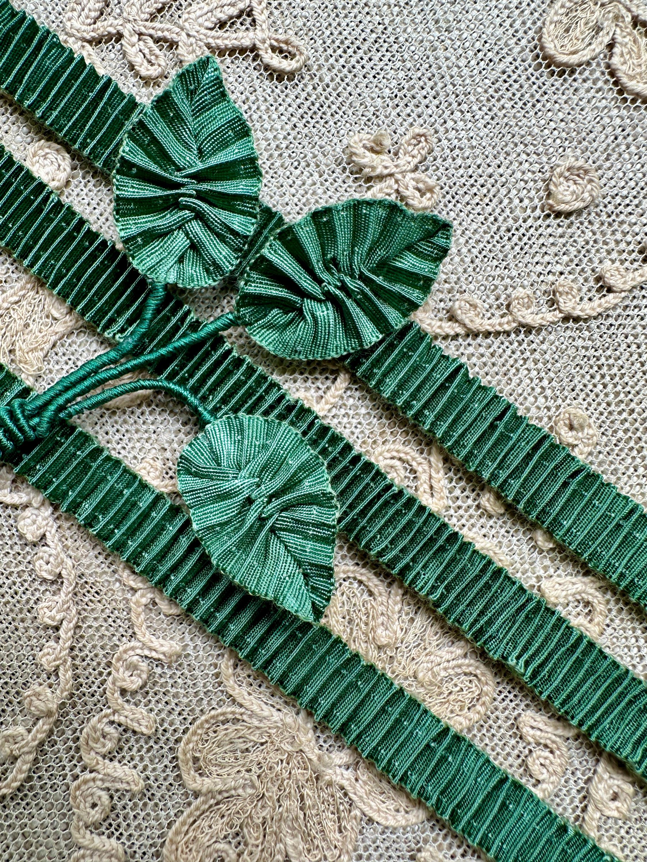 Puce Ribbon Pleated Petite Grosgrain Ribbon - Etsy
