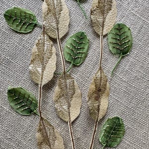 Antique Woven Leaves Two Different Choices