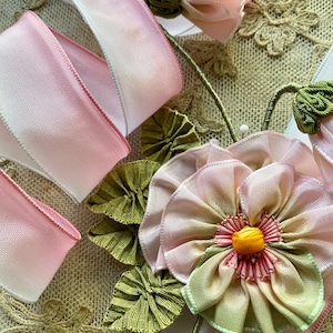Pink to Light French Ombre Ribbon