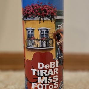 Debi Tirar Mas Fotos tumbler | Bad Bunny 2025| DTMF New Album Tumbler | Bad Bunny new album cover tumbler | Nuevo 2025