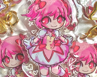 Magische Mädchen Puella Magi Madoka Magica Acryl Charme Schlüsselanhänger