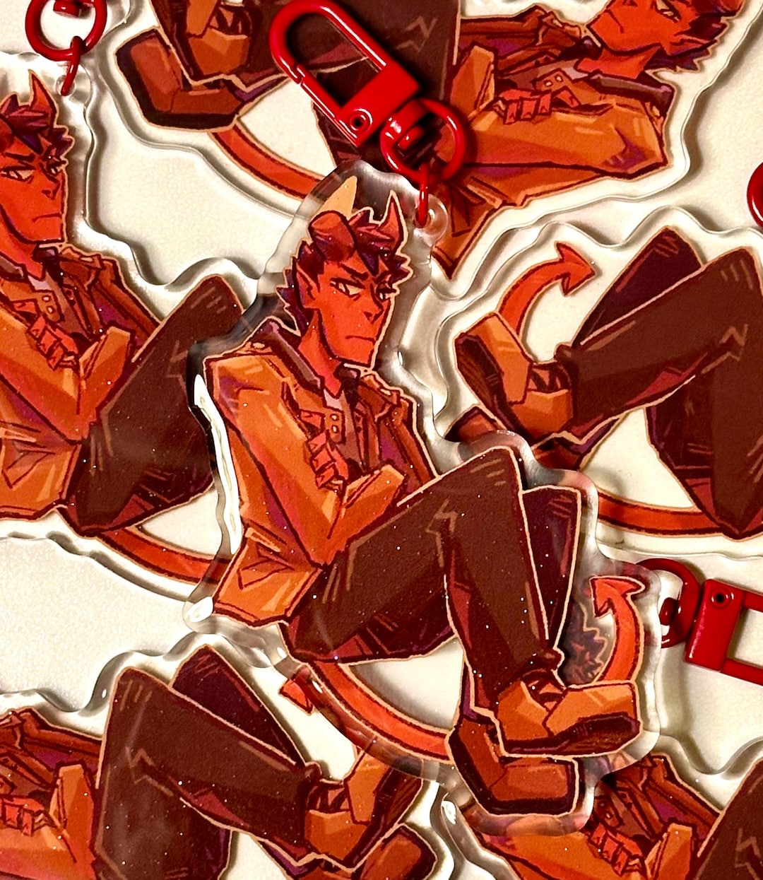 Damien Lavey Monster Prom Acrylic Keychain Charm Monster Roadtrip ...