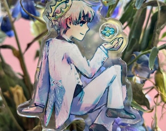 Love and Deepspace Xavier Starfell Sanctuary Witnessed by Deepspace Acrylic Charm Schlüsselanhänger Shen Xinghui Acryl Charm Schlüsselanhänger Hochzeitsbanner
