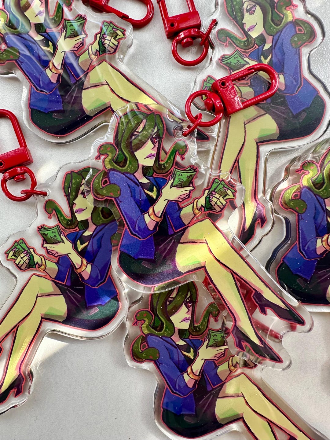 Prom Keychains Vera Oberlin Monster Prom Acrylic Keychain Charm Monster Con Fanart ...