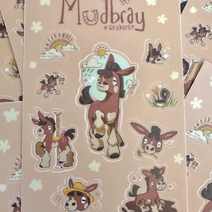 Mudbray Sticker Sheet