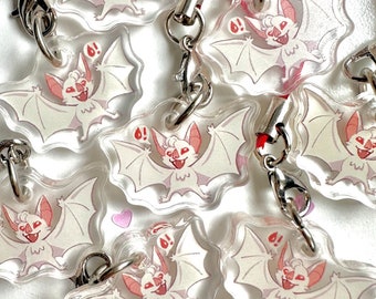 Batstarion Astarion Baldurs Gate 3 Small Acrylic Phone Charm