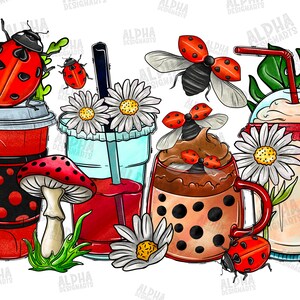 cute ladybug insect 21444549 PNG