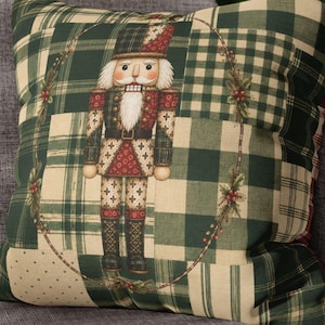 Ralph Lauren Jul, Nötknäpparen Patchwork Örngott | Fyrkantigt Örngott