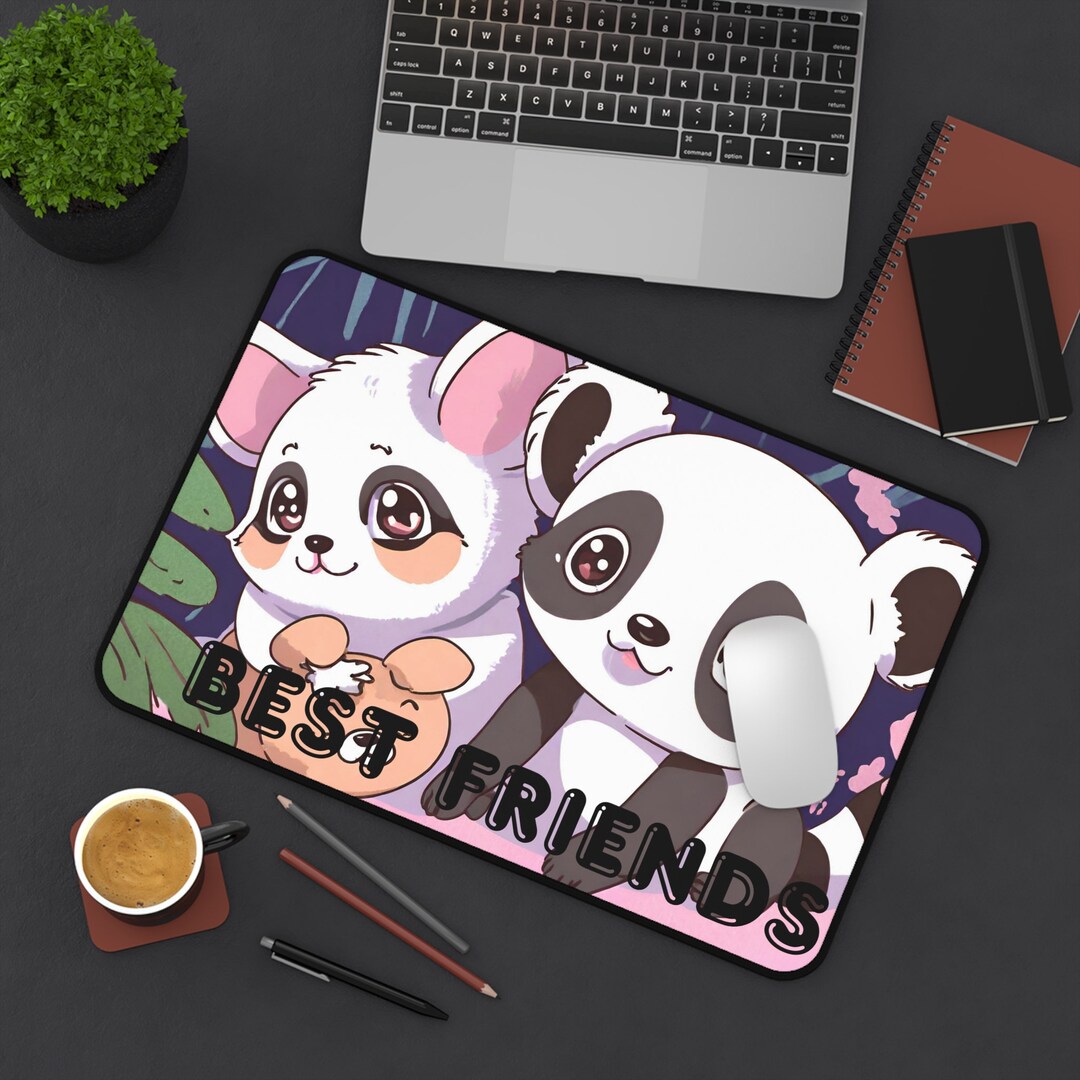 Kawaii Desk Mat Custom Desk Mat Unique Desk Mat Etsy