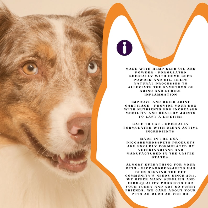 PiccardNaturePets StrongFlex avec support articulaire en chanvre pour chiens 60 bouchées douces image 3