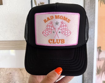 Rad Moms Club Patch Trucker Hat