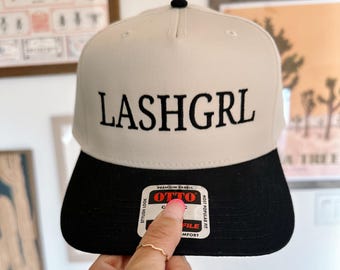 LASHGRL Embroidered Hat
