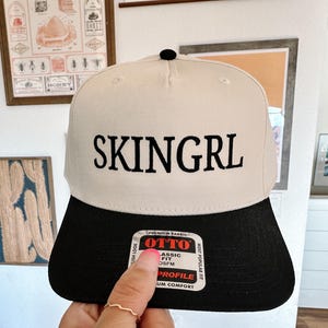 SKINGRL Esthetician Embroidered Hat