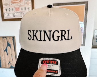 SKINGRL Esthetician Embroidered Hat