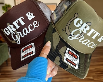 Grit & Grace Foam Trucker Hat